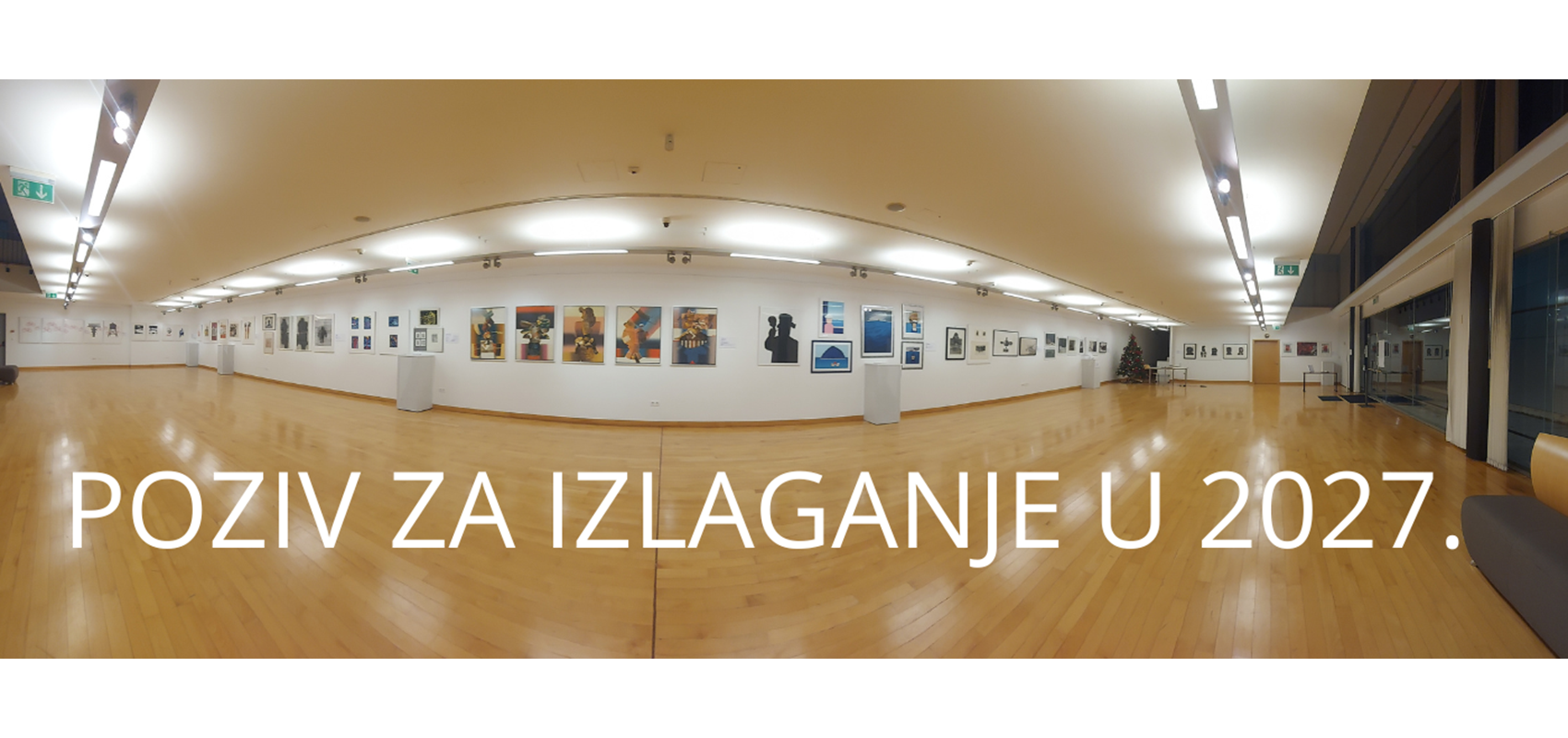 Poziv za iskazivanje interesa za izlaganje u Sveučilišnoj galeriji u Splitu za 2027. godinu